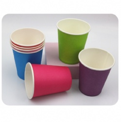 Blue Pink Cup Birthday Party Home Decoration Disposable Paper Cup Party Supplies