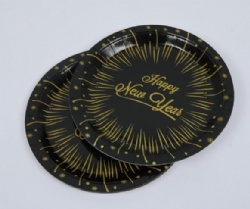 Happy New Year Plate